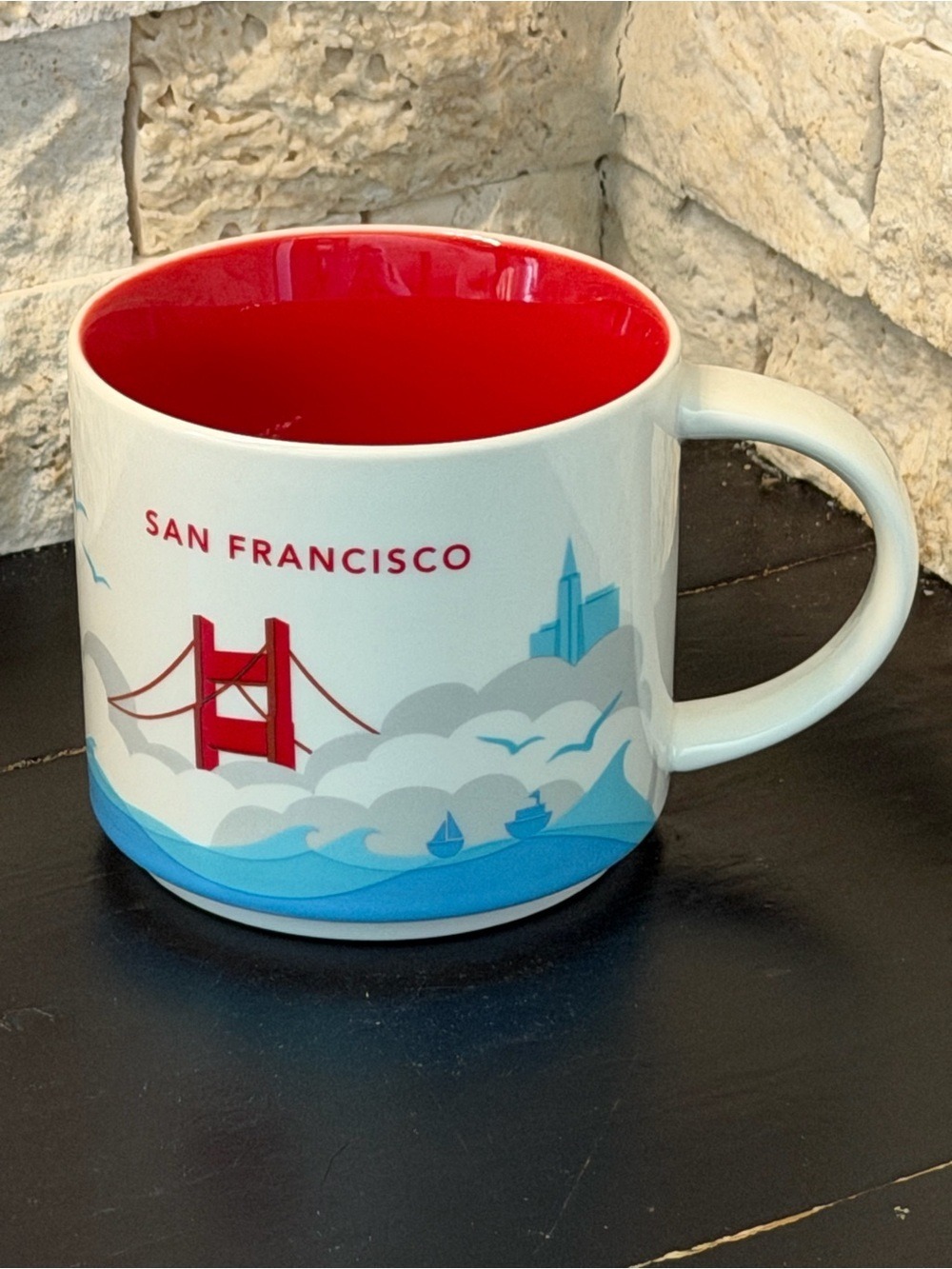 Starbucks You Are Here Collection 2017 Coffee Mug San Francisco 14 oz